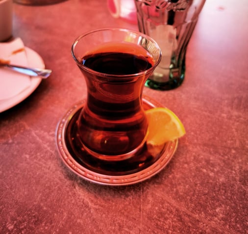 typical arabic tea