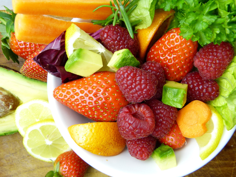 A Plates of Fruits